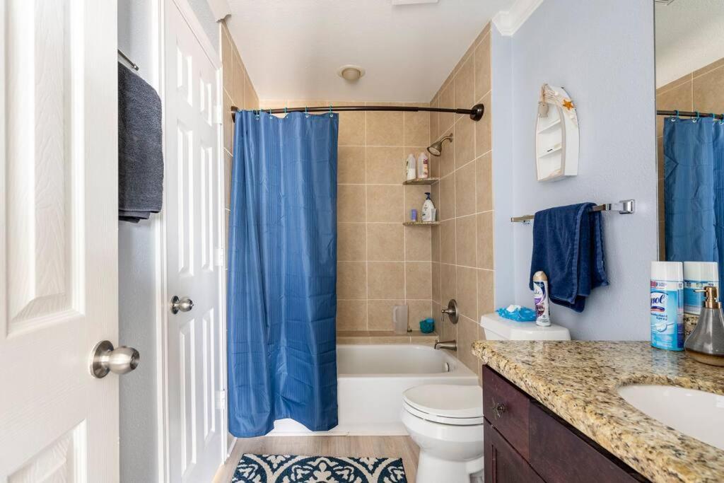 Apartamento Oceanfront At The Dawns Galveston Exterior foto