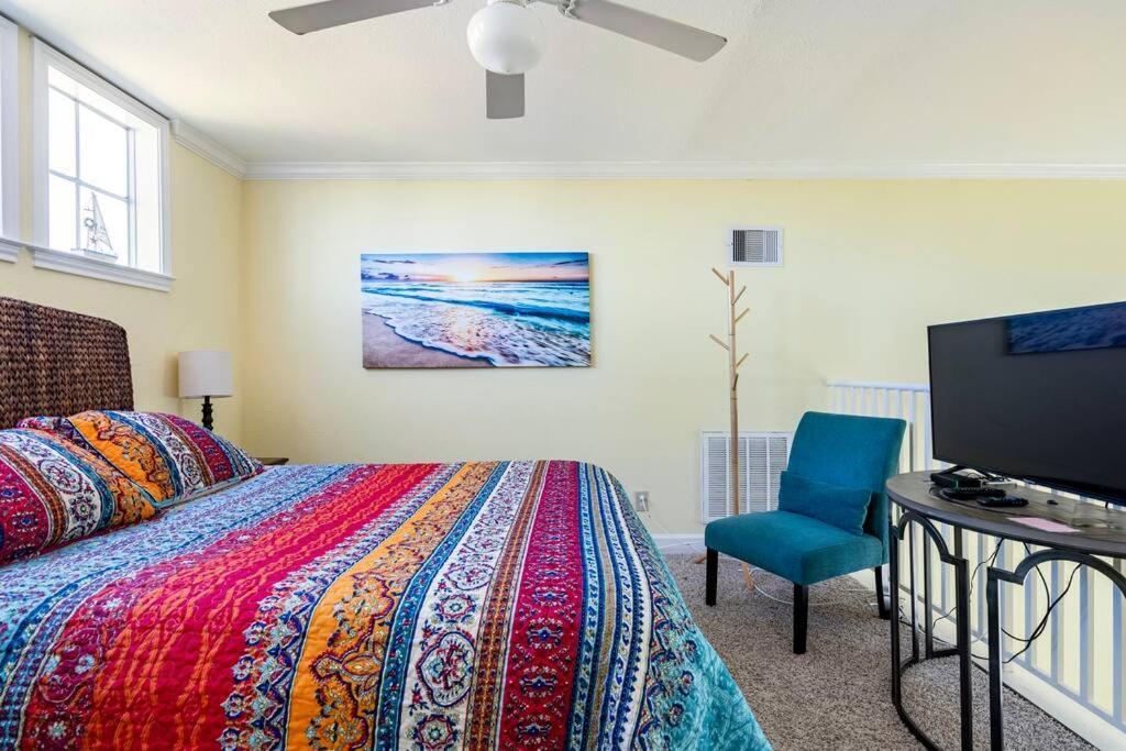 Apartamento Oceanfront At The Dawns Galveston Exterior foto